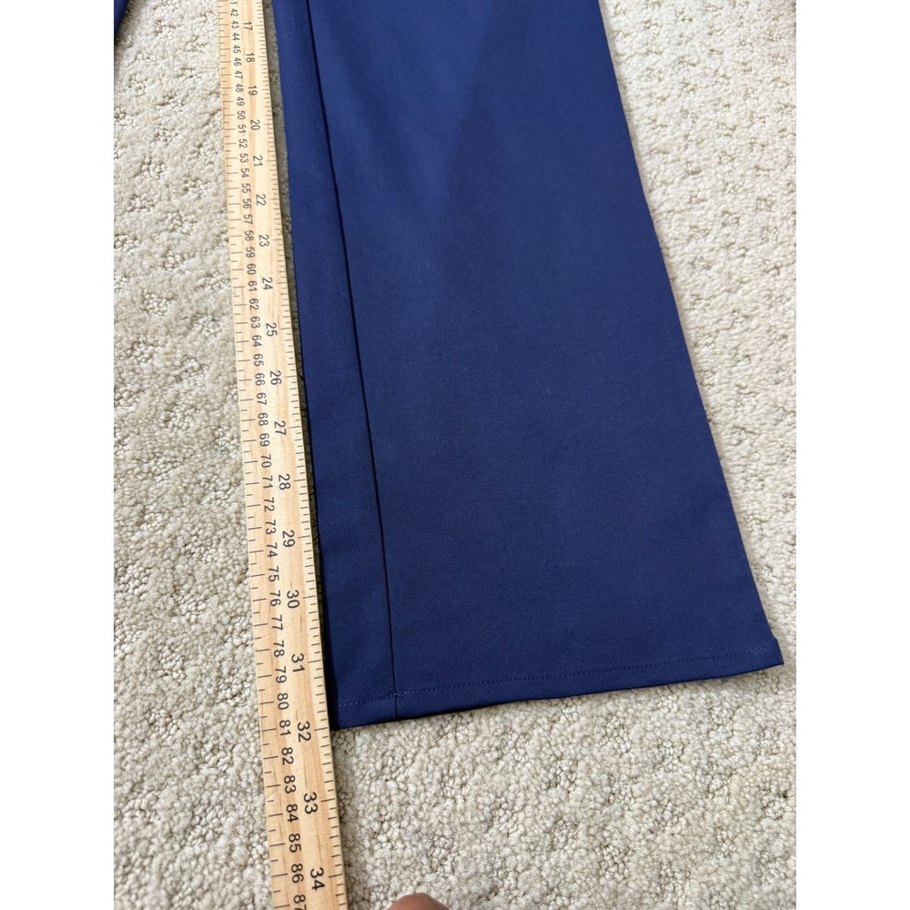 Peter Millar Mens Performance Golf Pants Navy Blue 5-Pocket 38x32 Stretch SKU242 - Picture 3 of 8